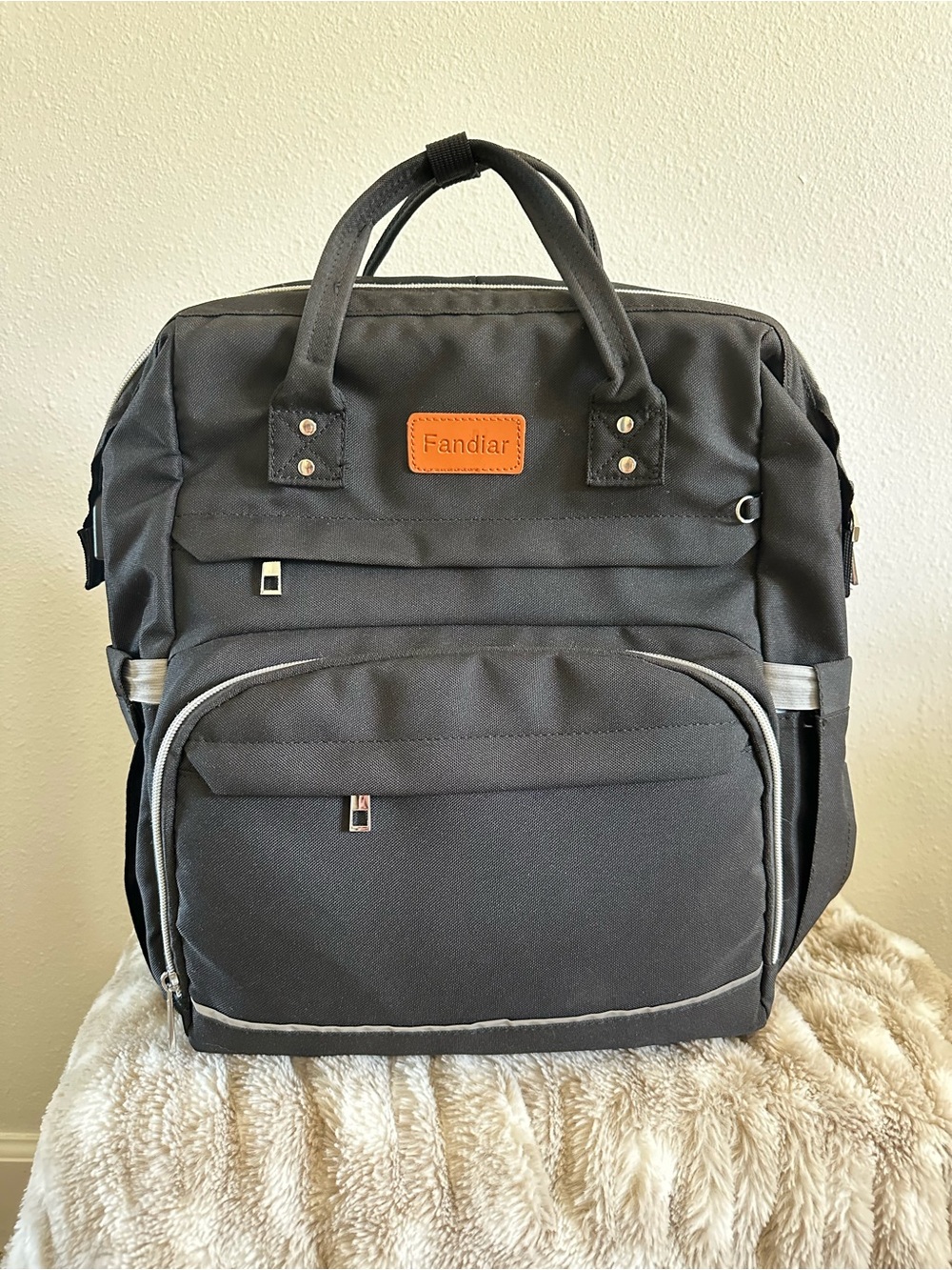 Fandiar Diaper Bag with USB